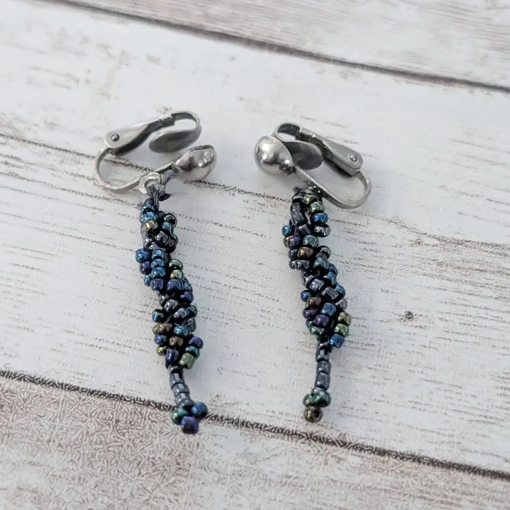 Vintage clip earrings